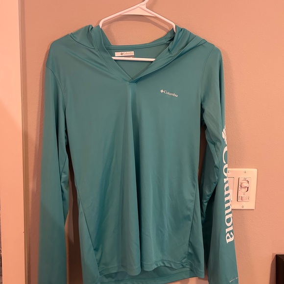 Columbia Aqua Performance Swim Hoodie Coverup - Picture 1 of 3
